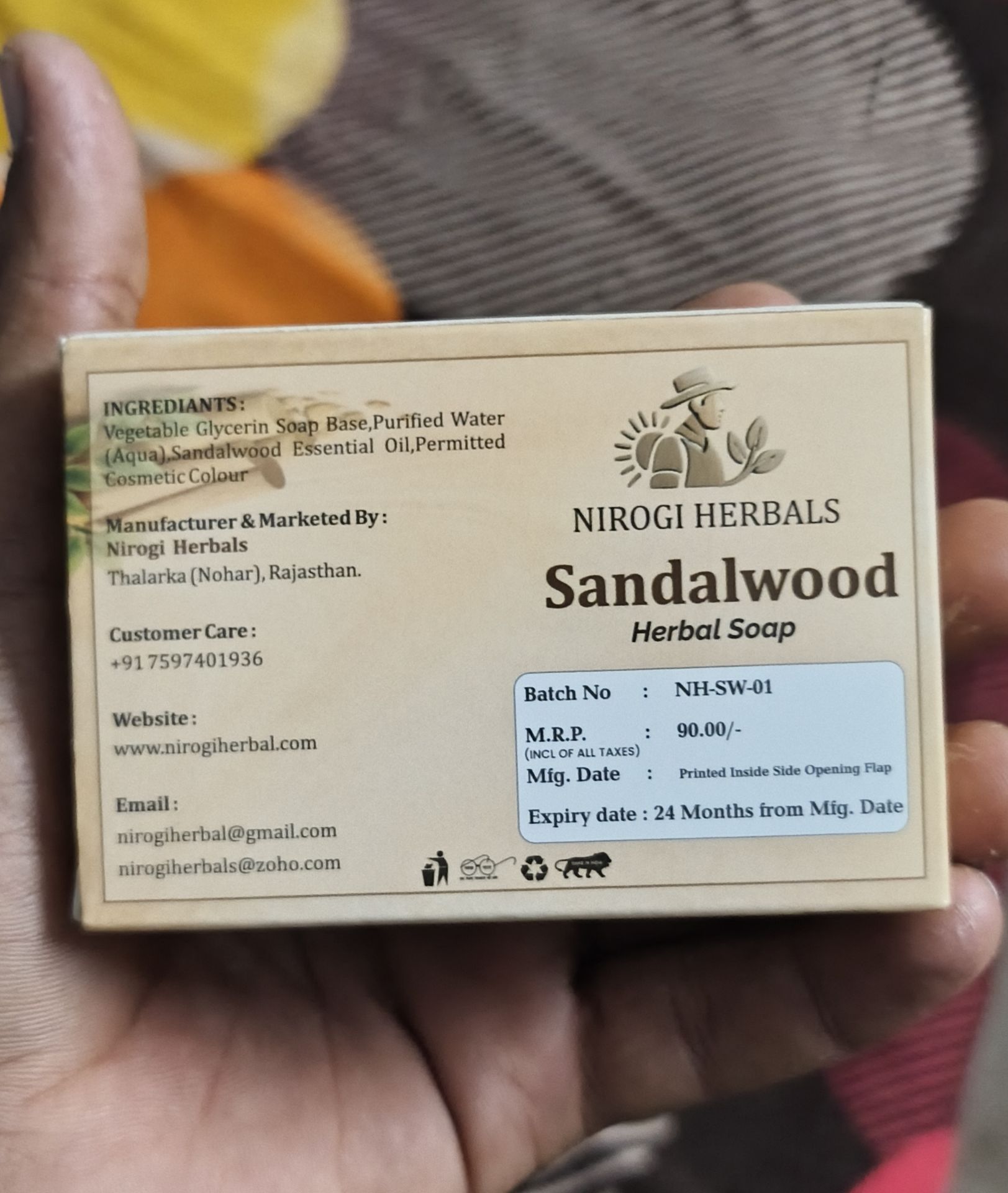  Sandalwood soap